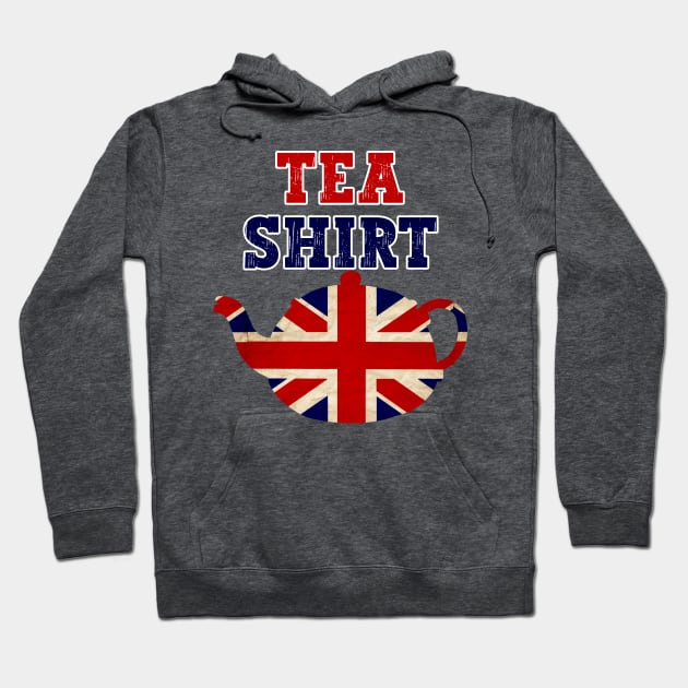 Tea Shirt Hoodie by DavidIWilliams